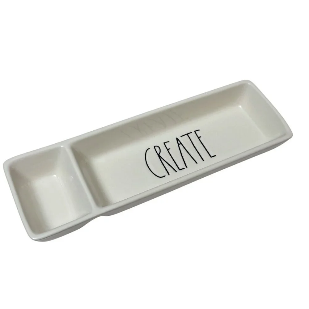 RAE DUNN Desk Set Dream Big and Create Ceramic Accessories By Magenta NWT